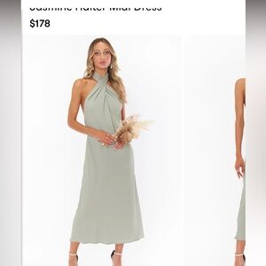 Show Me Your Mumu Jasmine halter midi dress